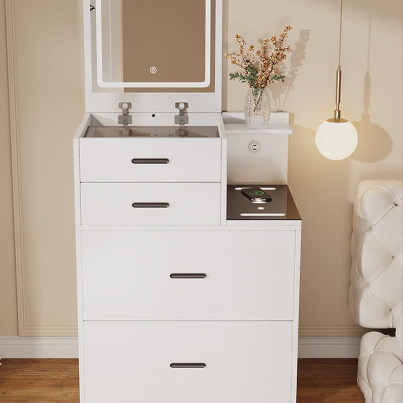 Load video: Eeeza Modern Minimalist Multifunctional Dressing Table