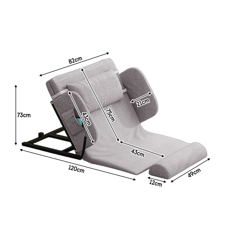 Eeeza Electric Adjustable Bed Backrest, Gray