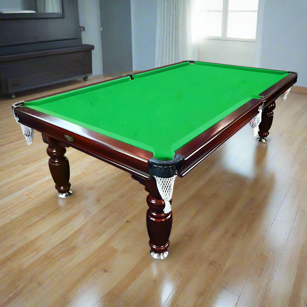 Eeeza 7FT Walnut Frame Slate Billiard Pool Table With Full Accessories