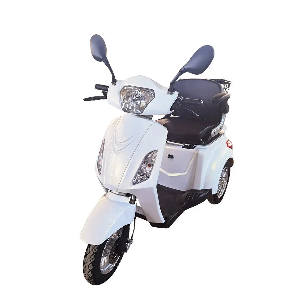 Eeeza Urban Comfort Scooter – 60V20Ah Three-Wheel Mobility with Rear Basket & Disc Brake System