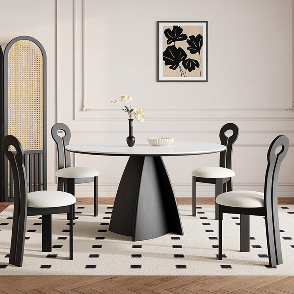 Eeeza Modern Essence Series - Refined Round Dining Table