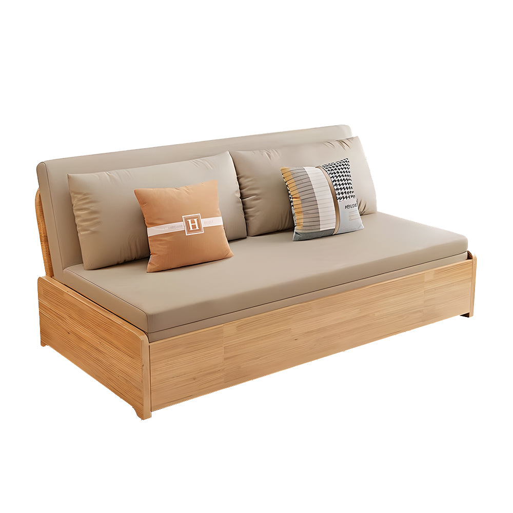 Eeeza Modern Minimalist Sofa Bed With Storage Space
