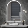 Arch-Shape LED Bathroom Mirror Superbright Anti-fog Vanity Mirror
