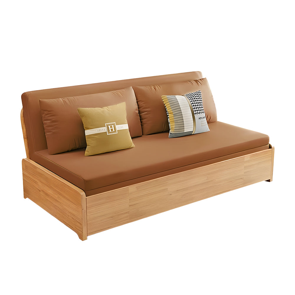Eeeza Modern Minimalist Sofa Bed With Storage Space