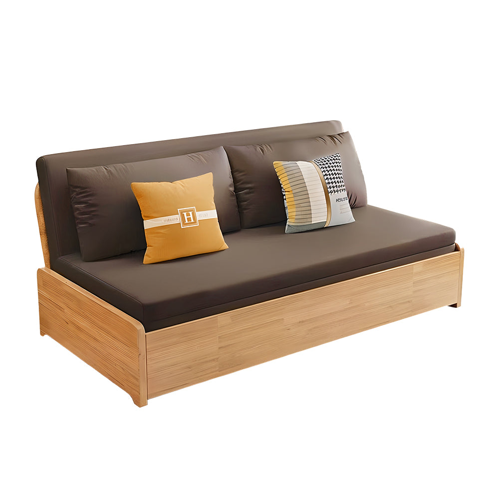 Eeeza Modern Minimalist Sofa Bed With Storage Space