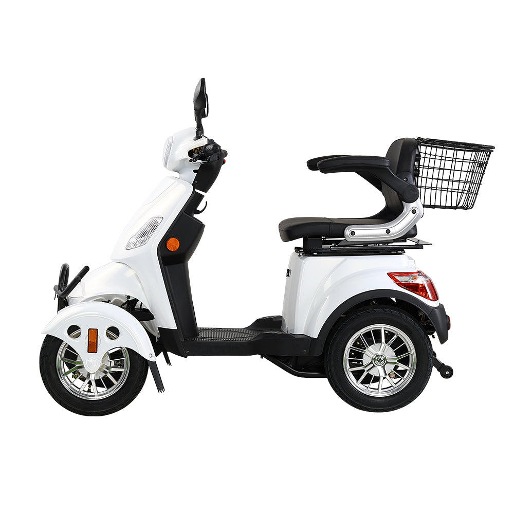 Eeeza 500W 60V 20Ah Electric Mobility Scooter with Adjustable Seat and Drum Brake