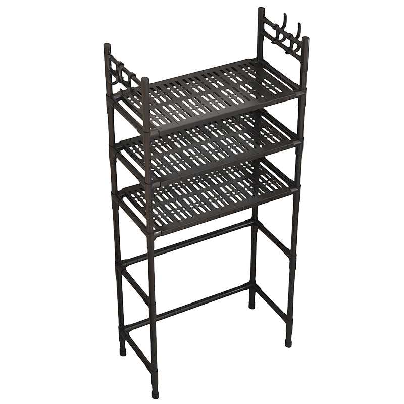 Freestanding Washing Machine Top Shelf – Multi-Tiered, Mobile, Heavy-Duty & Space-Saving, Rust-Proof Carbon Steel, Multi-Functional Storage