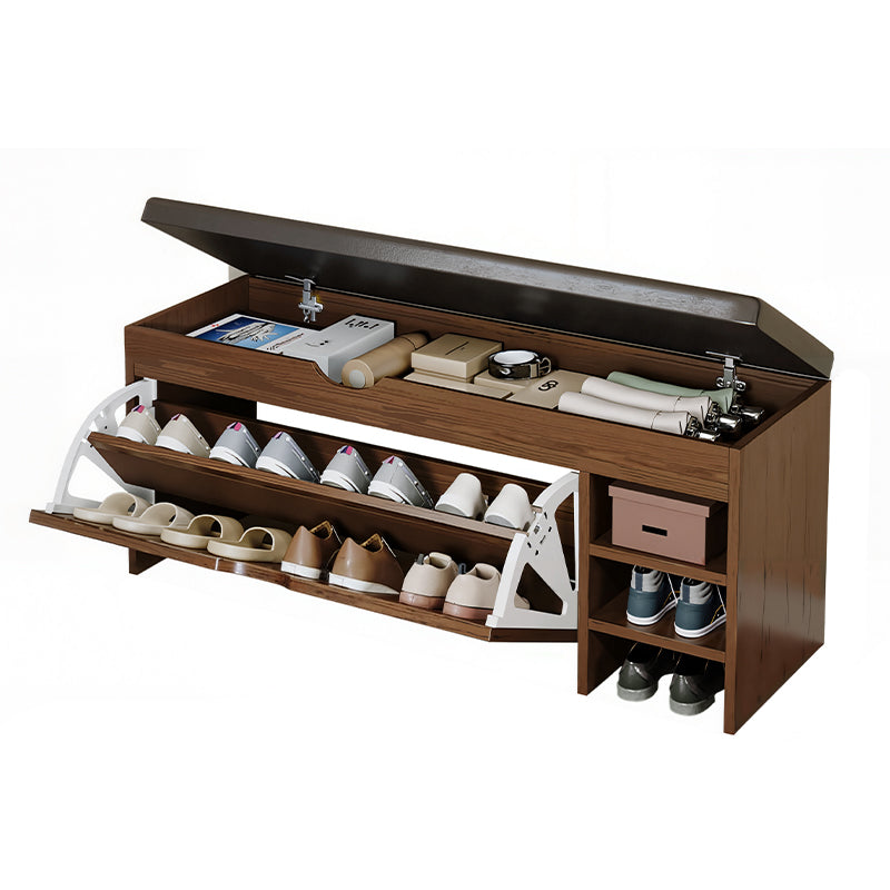 Multi-Functional Sit-On Shoe Cabinet