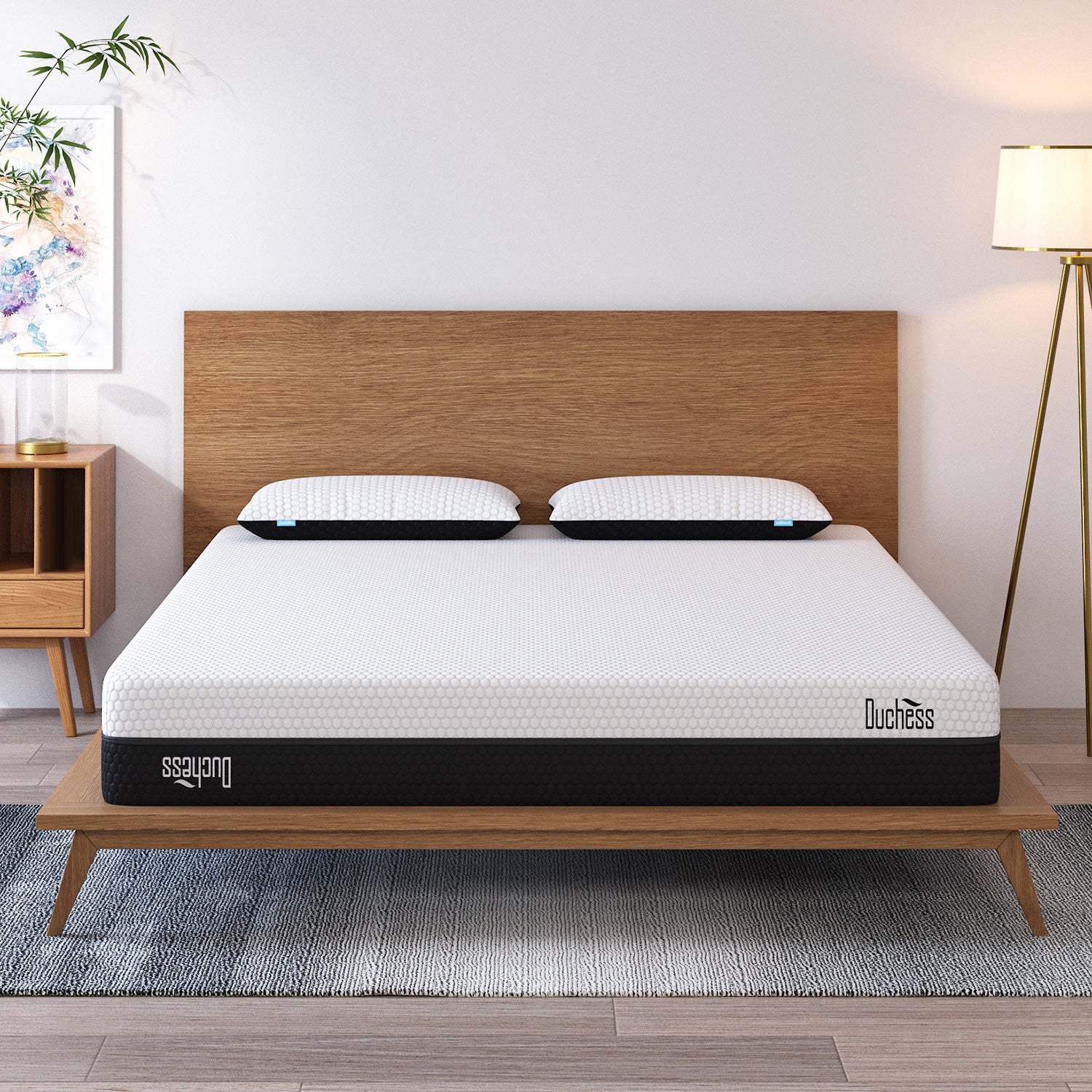 Duchess Mattress Queen Double Single Bed Mattresses Gel Memory Foam No Spring