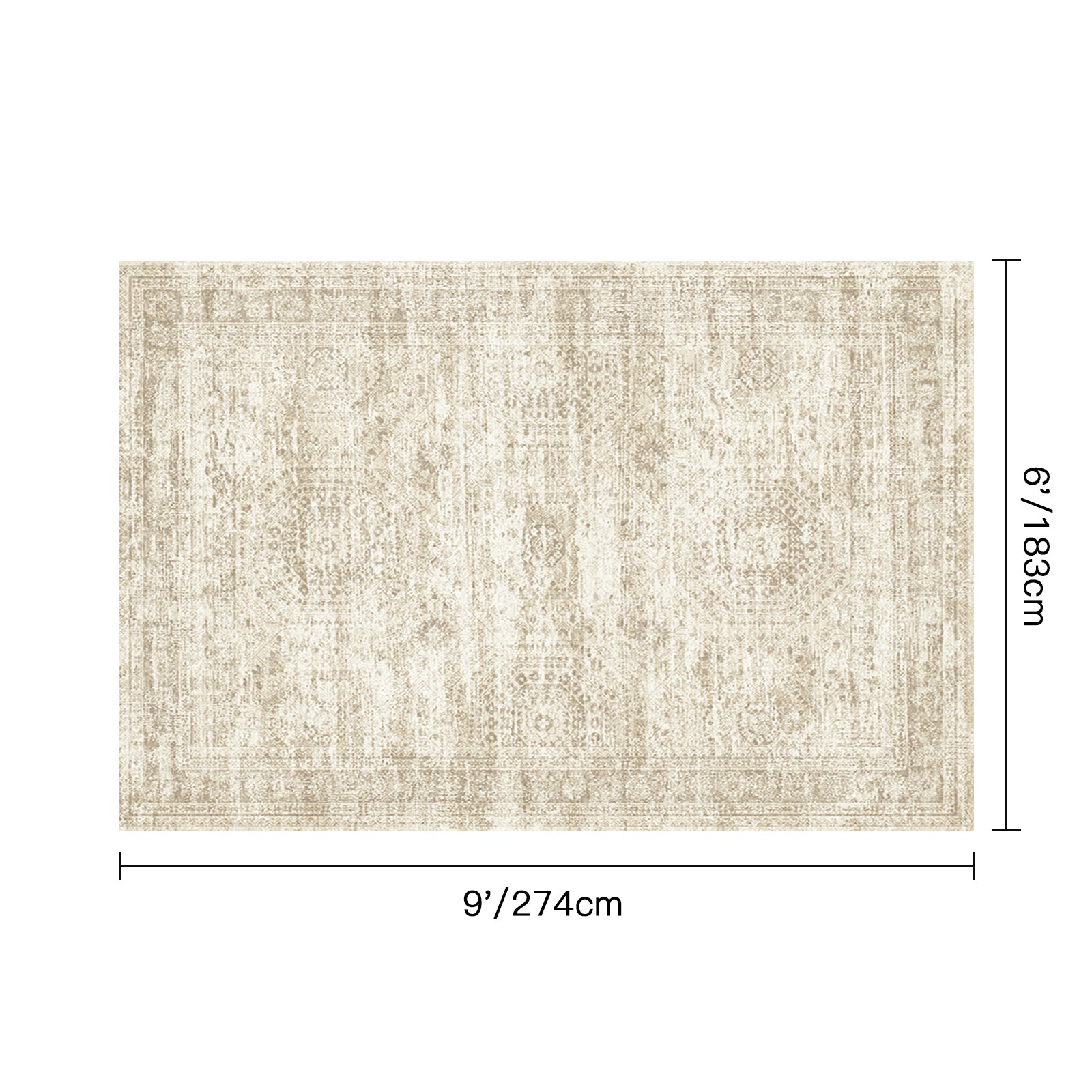 1pc Area Rug for Living Room Washable Rugs Non Slip Indoor Floor Carpet Foldable Large Soft Area Rug