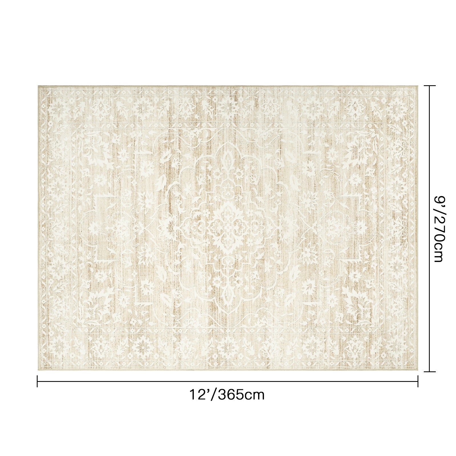 1pc Area Rug for Living Room Washable Rugs Non Slip Indoor Floor Carpet Foldable Large Soft Area Rug