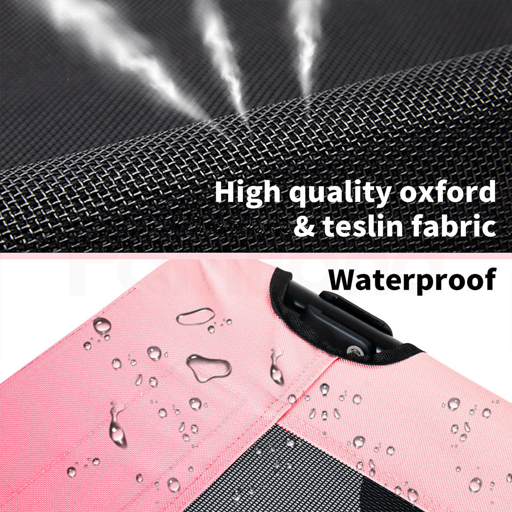 Tedi's Elevated Dog Bed Raised Pet Trampoline Hammock Mesh-Folding No Assembly Need,Indoor & Outdoor