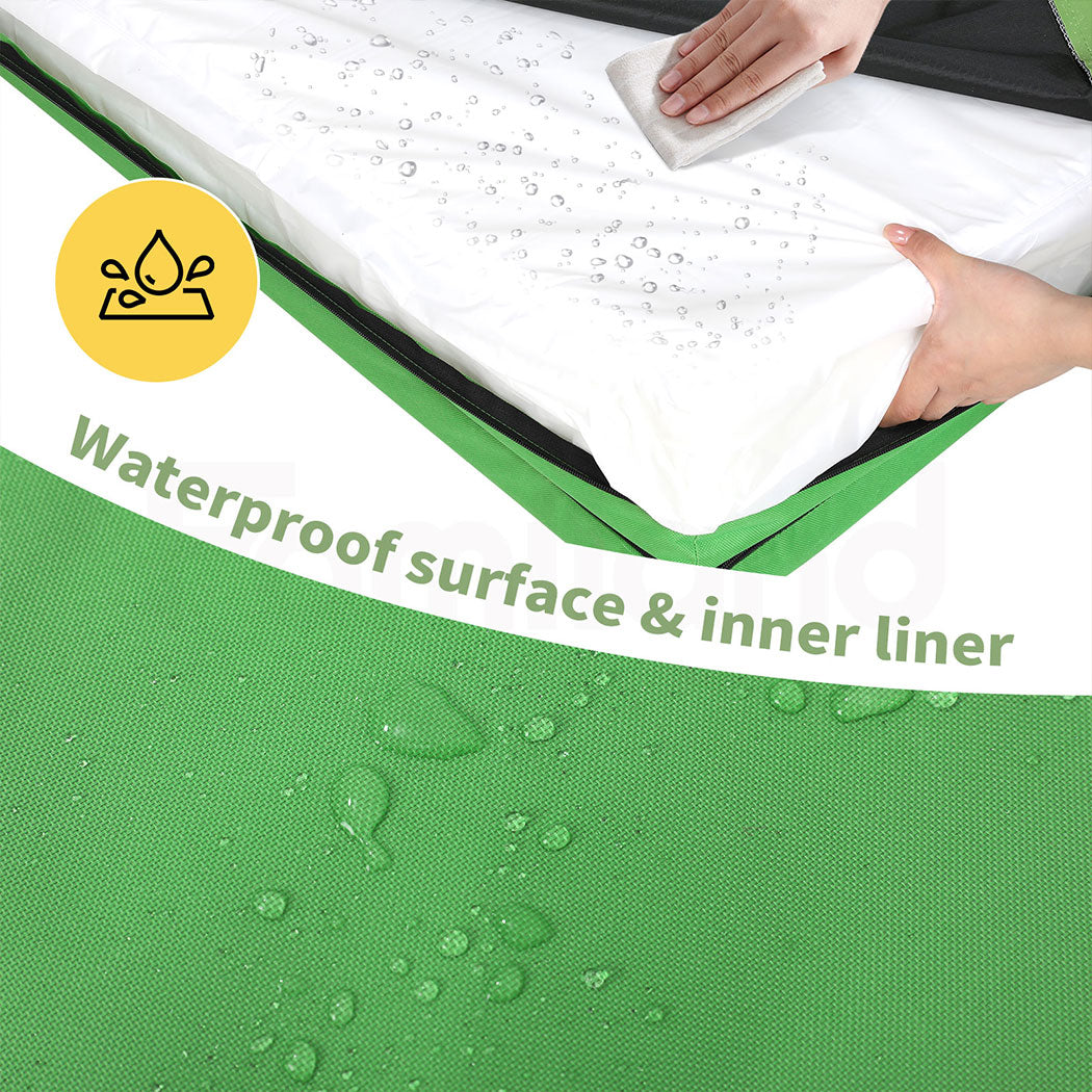 Tedi’s Waterproof Orthopedic Dog Bed Calming Pet Beds Washable Removable Cover Portable Handle