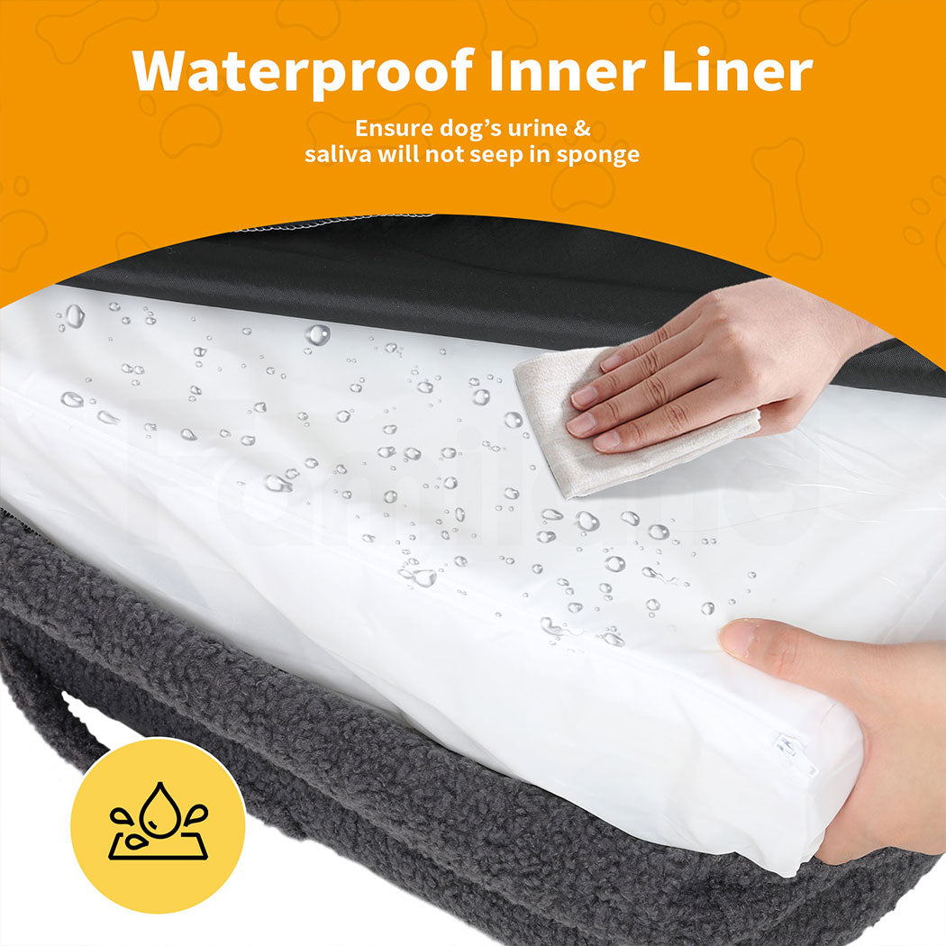 Tedi’s Orthopedic Dog Bed Pet Calming Mat Memory Foam Removable Washable Portable