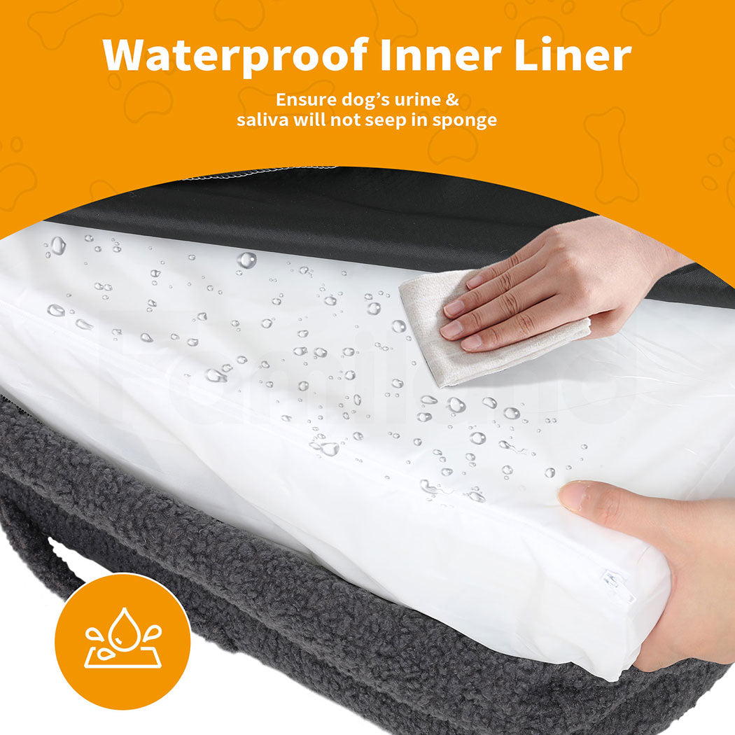 Tedi’s 2 in 1 Foldable Human Size Dog Bed Sofa Waterproof Inner Washable Portable