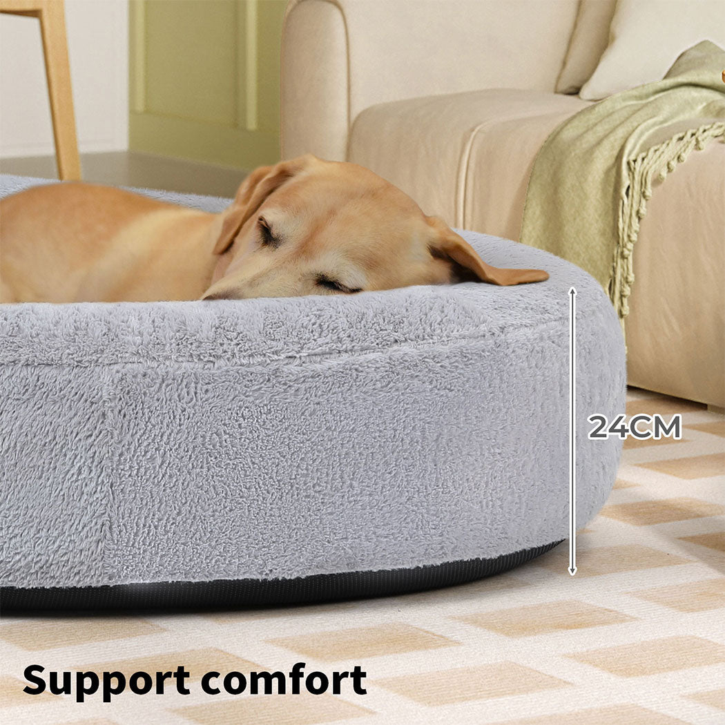 Tedi’s Inflated Human Dog Bed Pet Nap Sofa Removable Washable Portable Outdoor