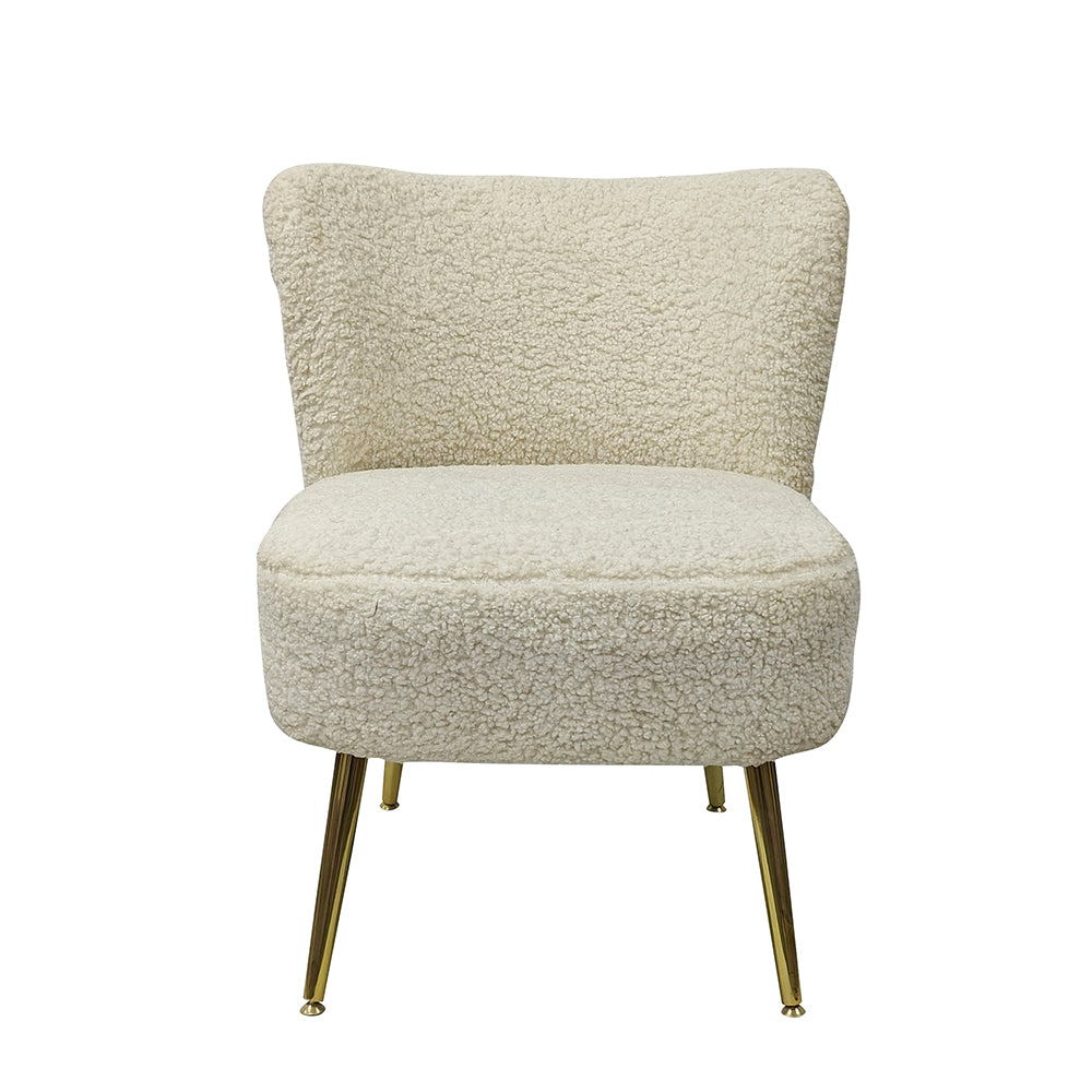 Fashion Leisure Cashmere Fabric Dressing Chair