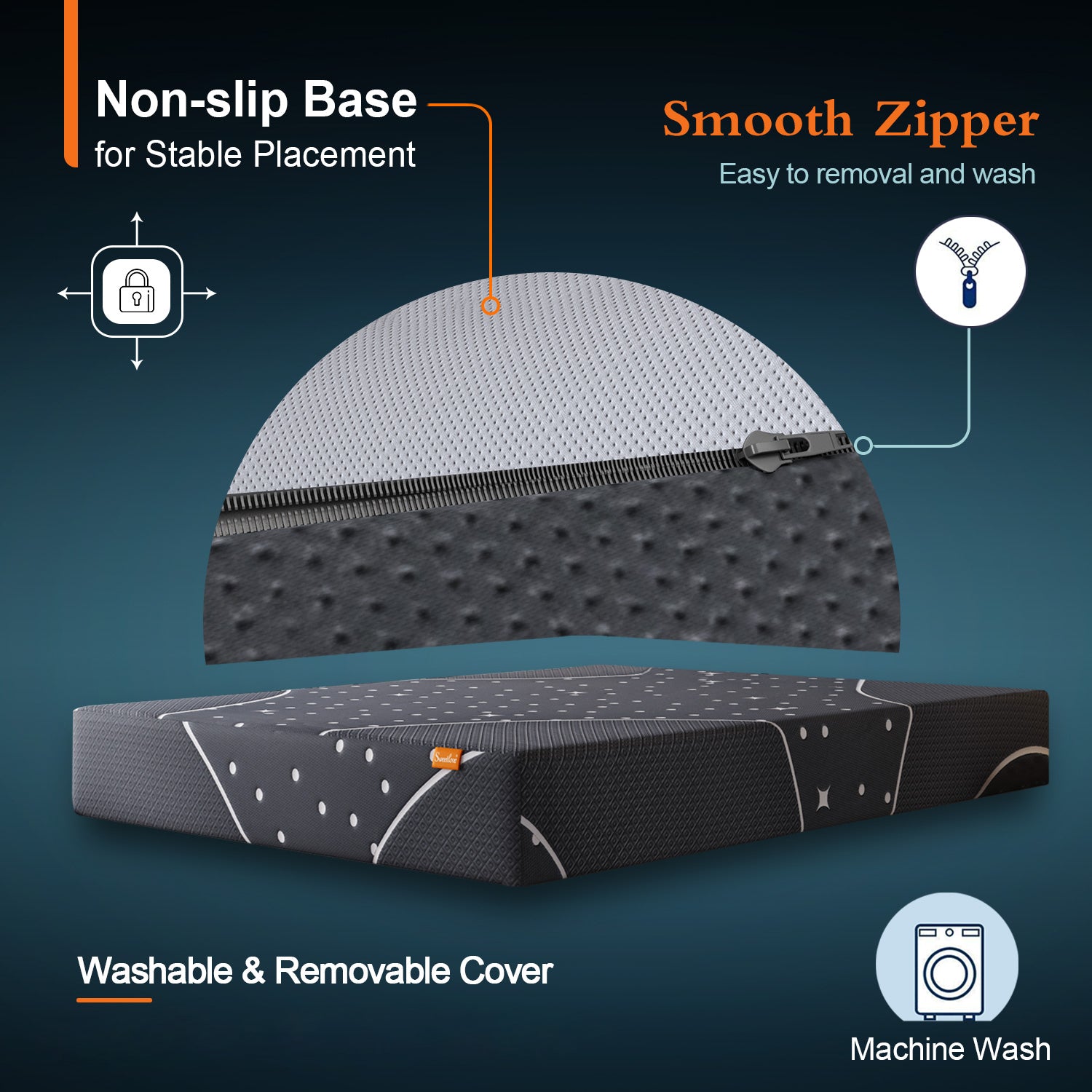 QUEEN DOUBLE Bed Mattress Medium Firm Pocket Spring Memory Foam