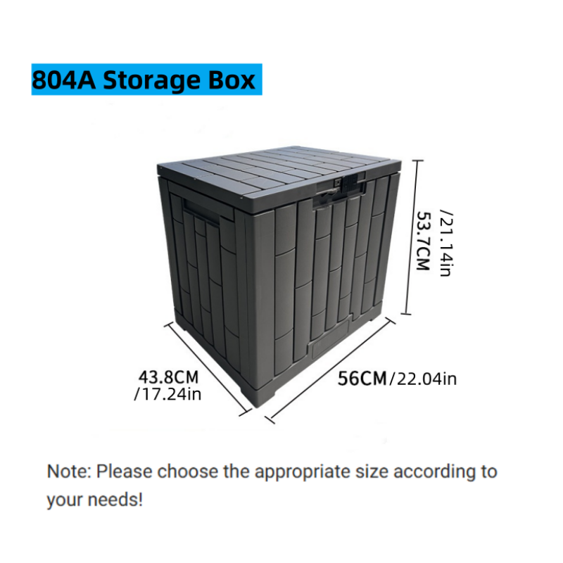 Large-capacity outdoor storage box, tool and equipment storage box