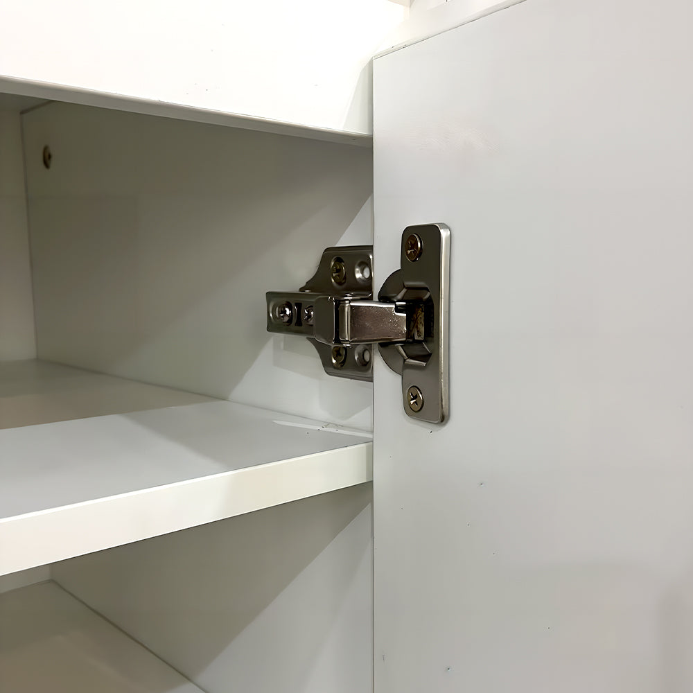 140cm JUKEY Multi-Functional Storage Cabinet Simple Sideboard; Large Capacity Shoe Cabinet - White