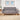 Mid-Century Modern Fabric Loveseat Sofa in Grey