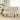 Mid - Century Modern Style Beige Fabric Tufted Loveseat