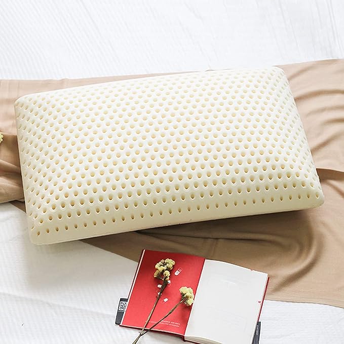 100% Natural Premium Talalay Latex Pillow –Helps Relieve Pressure