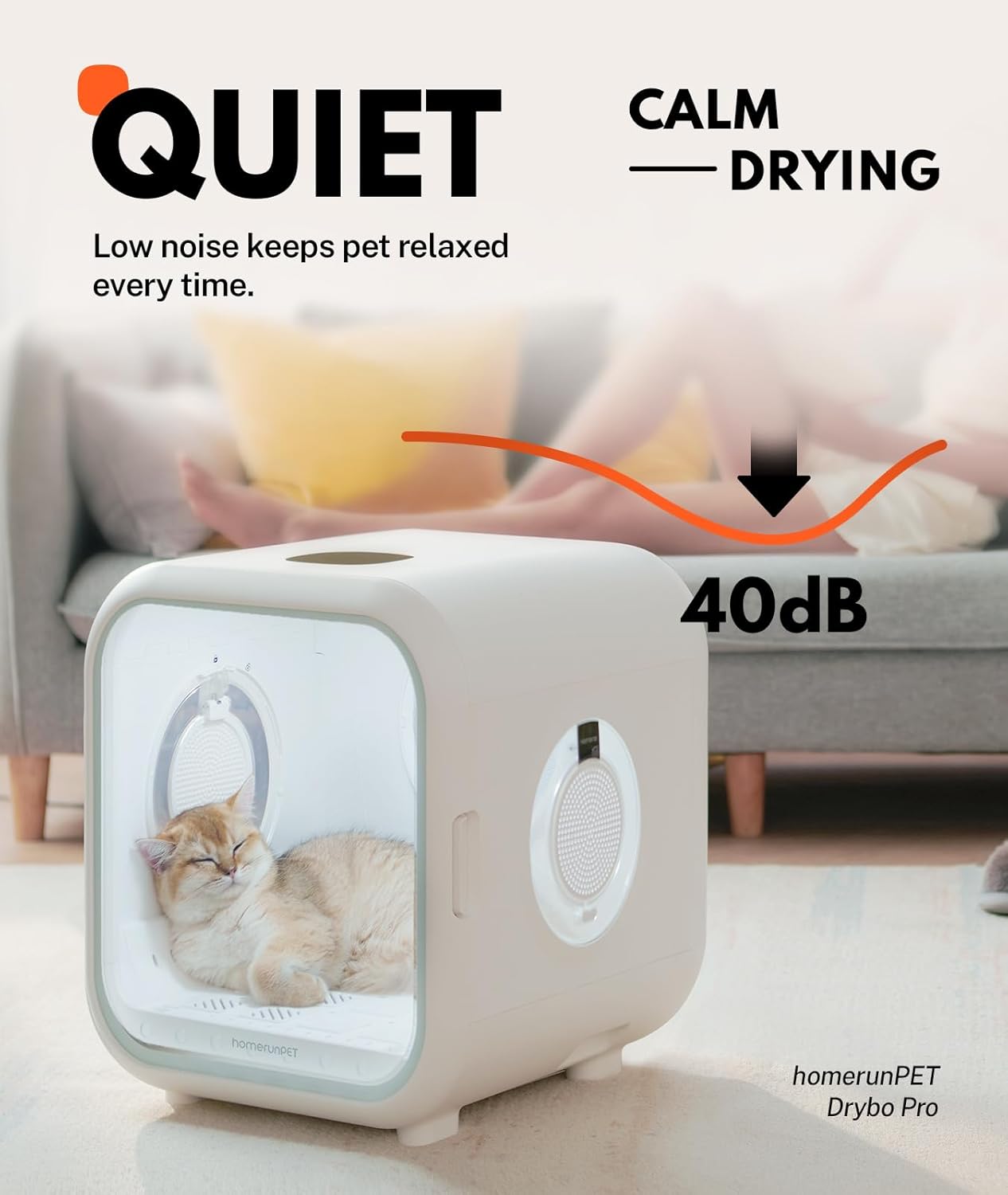 Homerunpet 62L Drybo Pro Pet Dryer Box (PD60)