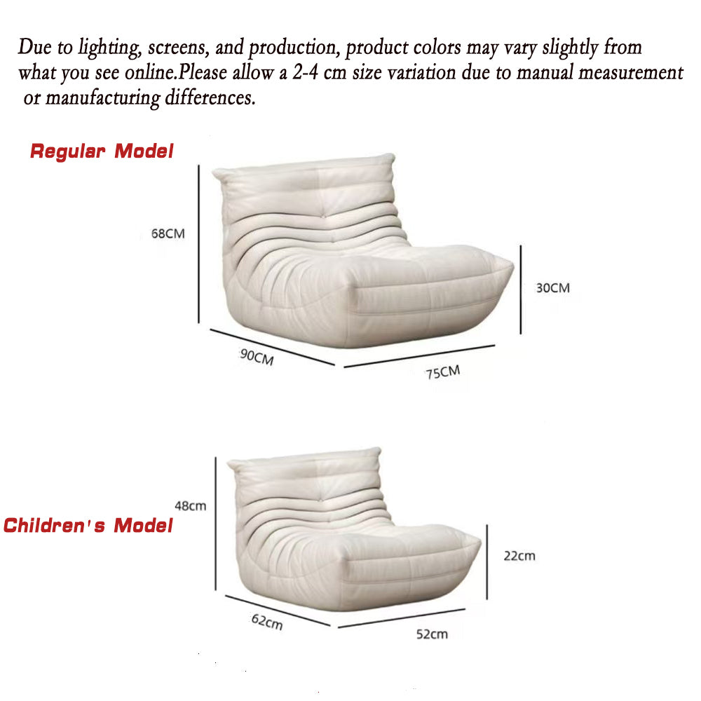 Caterpillar Lazy Sofa - Viral Sponge Chair for Bedroom/Balcony