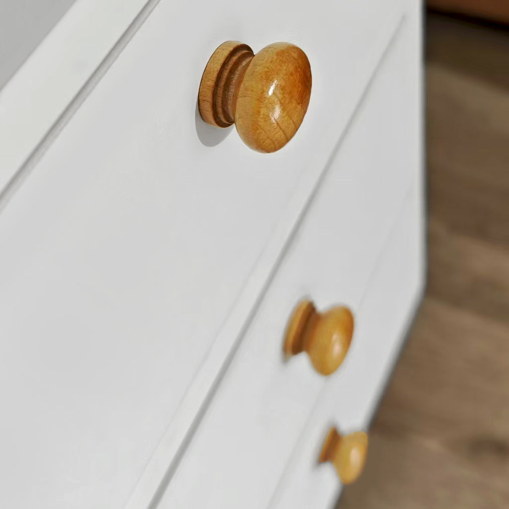 JUKEY Multi-Functional Bedside Table Simple Storage Rack – White 43*30*62cm