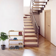 Foldable Morden Bamboo Shoe Rack