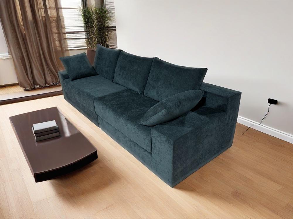 Maxzee Modern Minimalist Solid Wood Frame Sofa