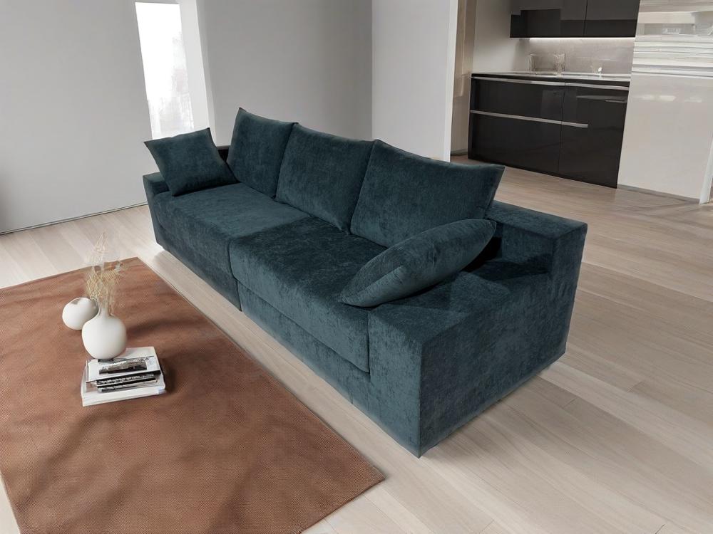Maxzee Modern Minimalist Solid Wood Frame Sofa