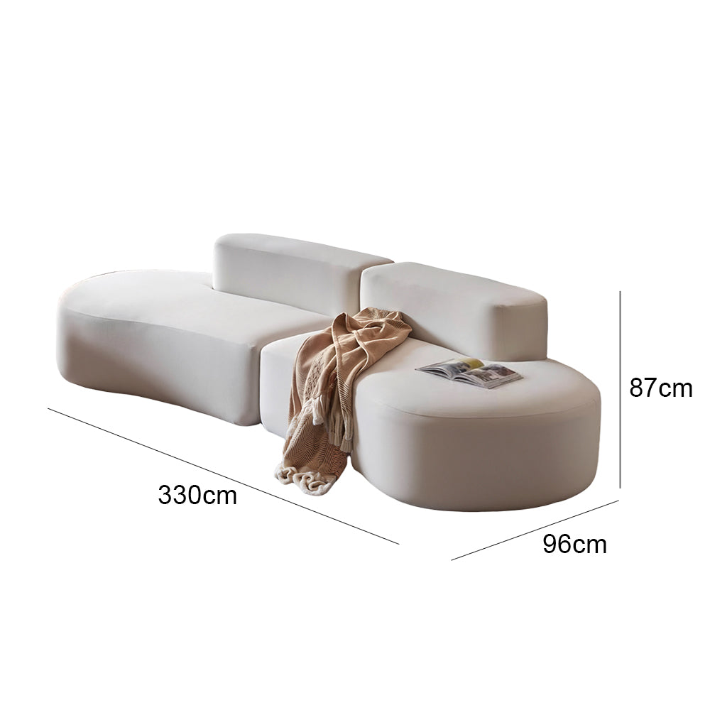 Maxzee Modern Minimalist Multi-Person Sofa