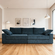 Maxzee Modern Minimalist Solid Wood Frame Sofa