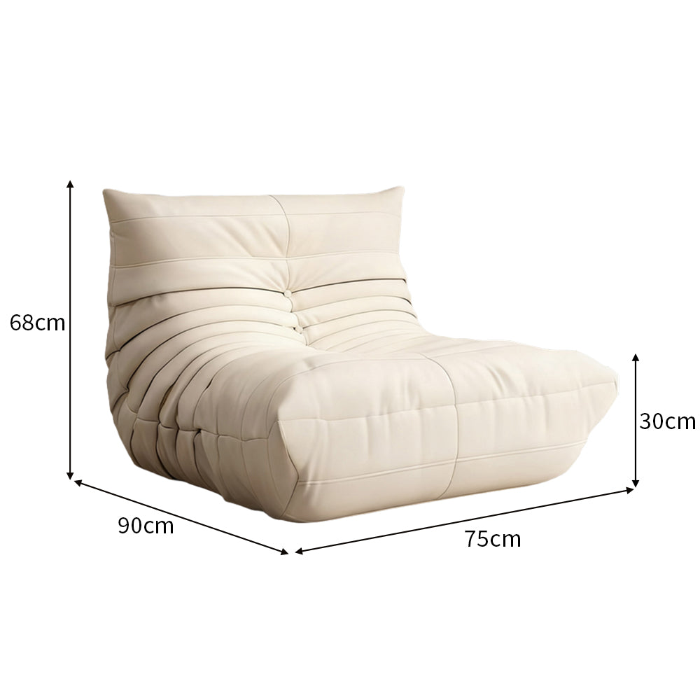 Caterpillar Lazy Sofa - Viral Sponge Chair for Bedroom/Balcony