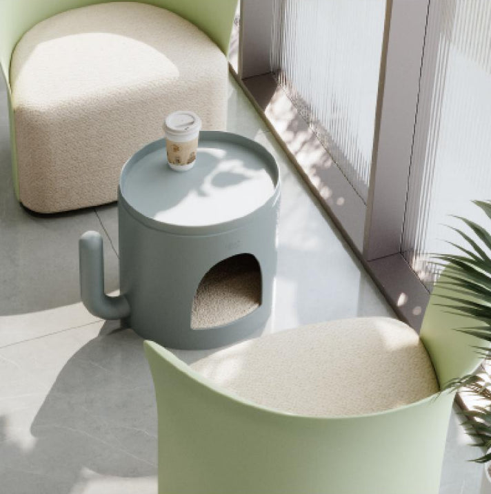 Cactus Shaped Multifunctional Coffee Table Side Table Bedside Table Pet Cabin Storage Cabinet