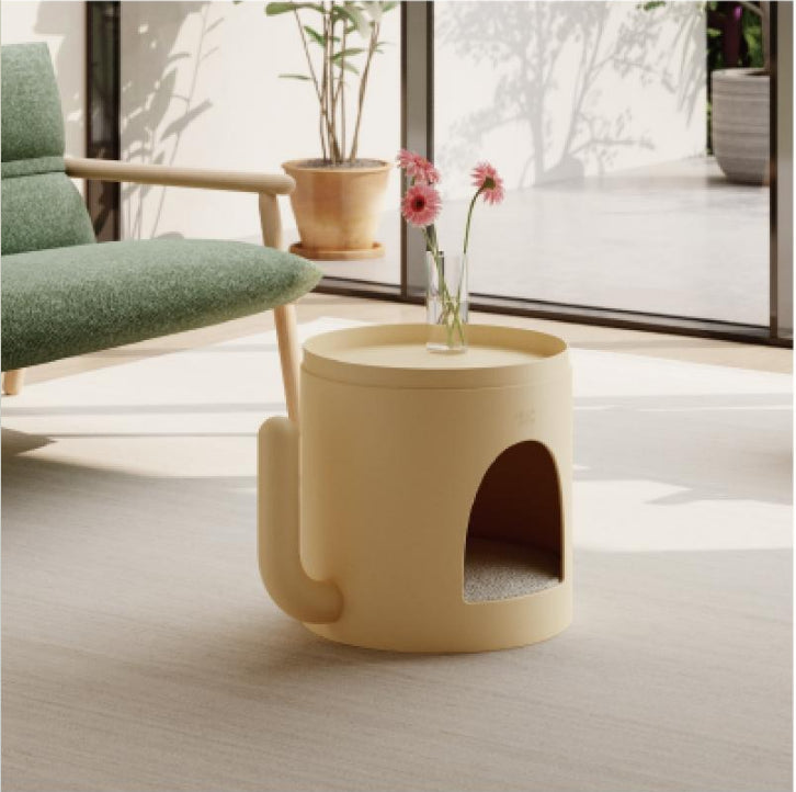 Cactus Shaped Multifunctional Coffee Table Side Table Bedside Table Pet Cabin Storage Cabinet