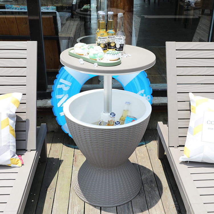 3-in-1 - Combines Cooler Cocktail Table And Coffee Table(30L)