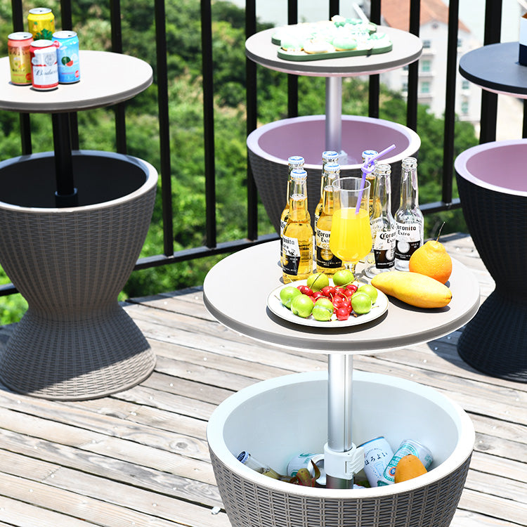 3-in-1 - Combines Cooler Cocktail Table And Coffee Table(30L)