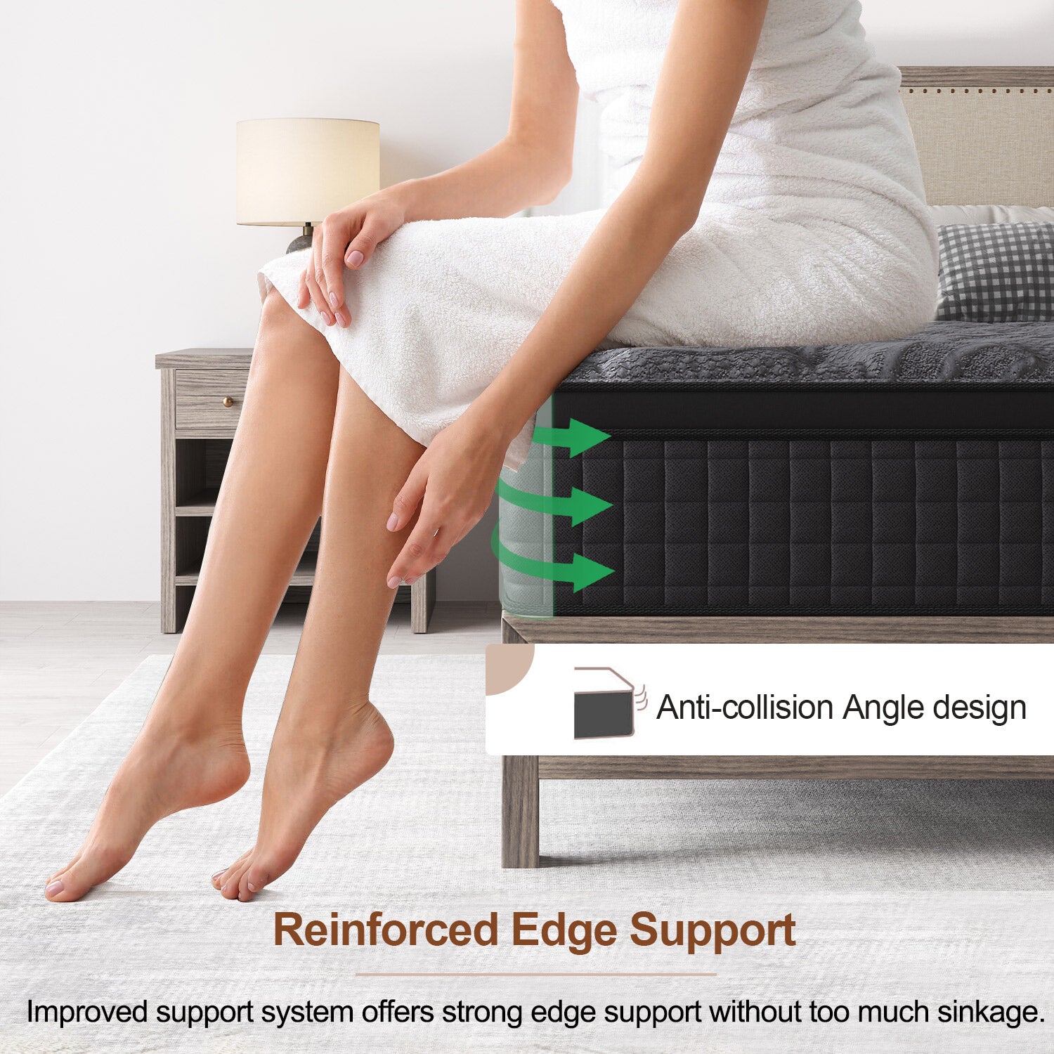 Duchess Pocket Spring Mattress Cool Gel Memory Foam Bed Double King Single