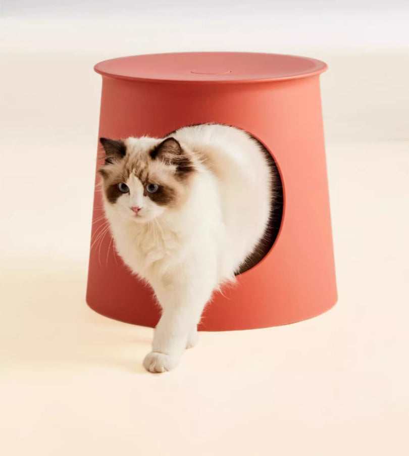 Multifunctional Bar Chair Pet Cabin Side Table Cat Tree Pet-Friendly furniture for Humans and Pets  Outdoor Use