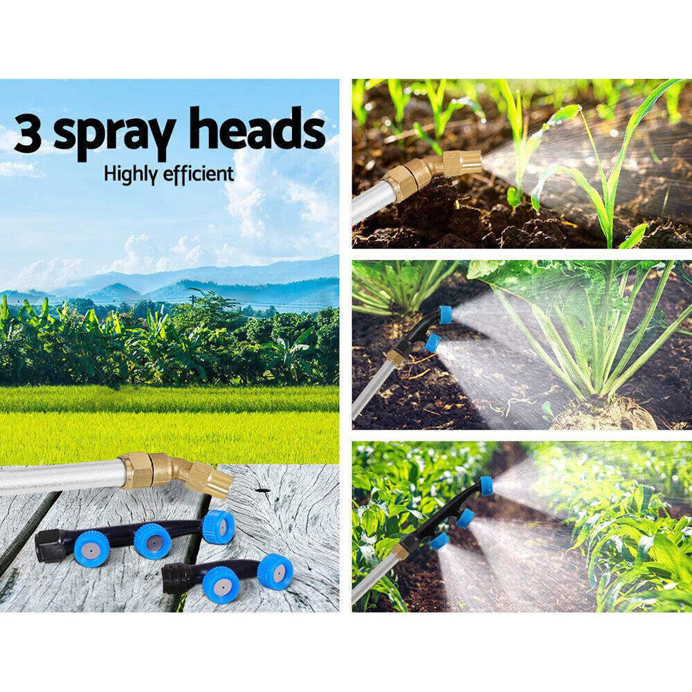SEESA 100L ATV Spot Sprayer Weed Spray Garden Boom 12V Pump Tank Farm Chemical
