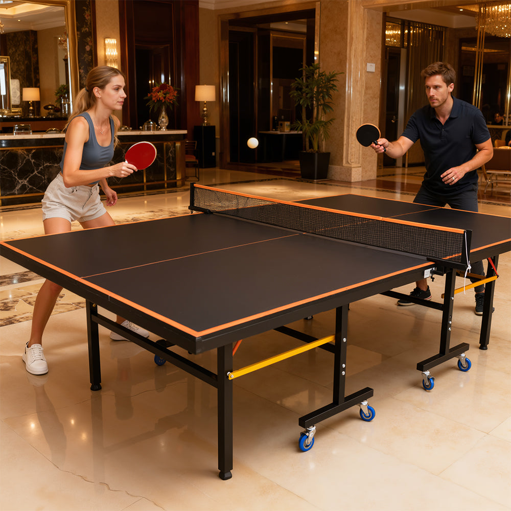 18/25MM MDF Indoor Table Tennis Table With Full Accessories