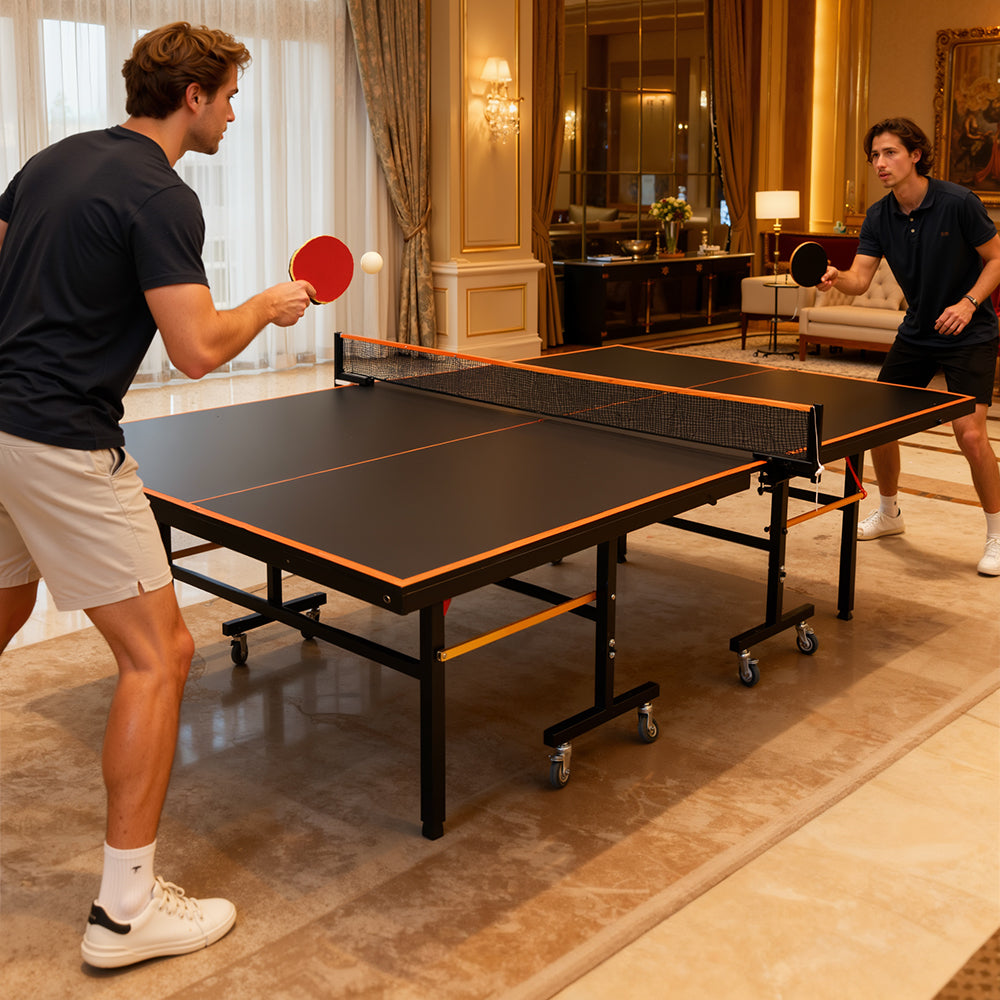 18/25MM MDF Indoor Table Tennis Table With Full Accessories