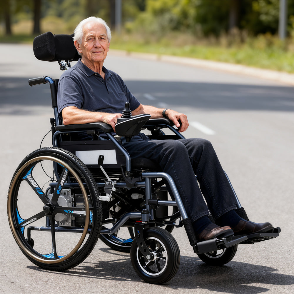 12Ah Lithium Battery High-end Ergonomically Designed Wheelchair