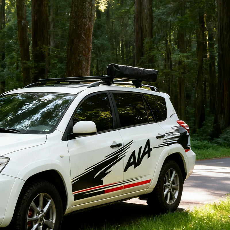 Car side shower tent, outdoor camping car mounted shower tent, outdoor mobile toilet, side tent