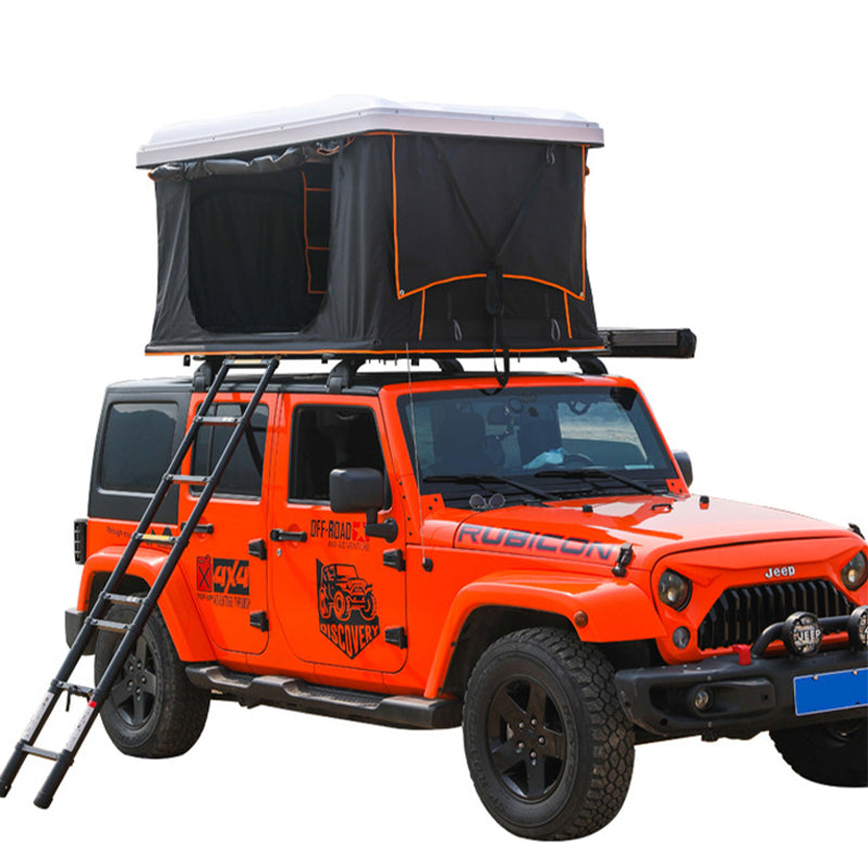 Vertical roof tent, rainstorm proof, strong wind resistant, high intensity ABS fast lifting, vehicle self driving tent