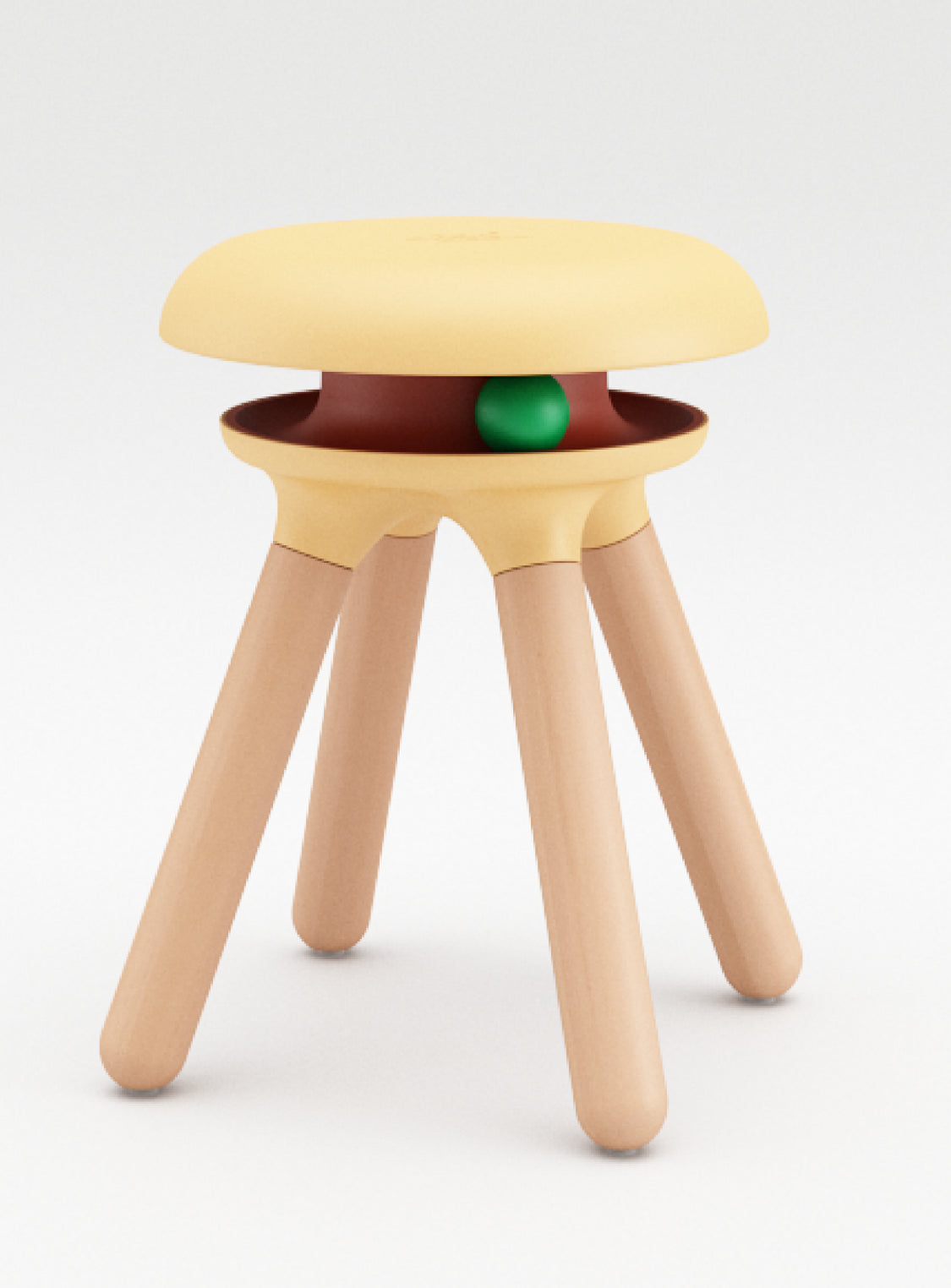 CasaDosa AsteroidOrbit Designed Macarons Fun Cat Stool Pet-Friendly Furniture Human-Pet Interactive Furniture Pet Toys