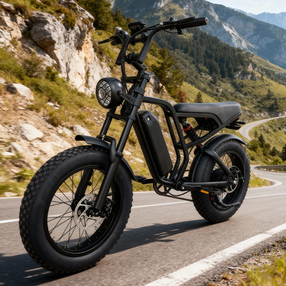 K24 Effortless Commuting Lightweight E-Bike with 750W Motor, 55 km/h, 60 km Range, 150 kg Load
